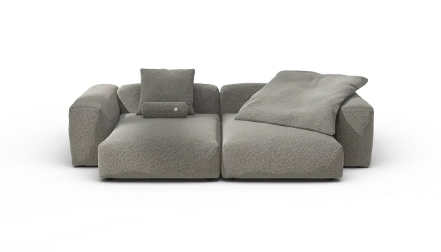 vetsak Sofa Set 02 XL divano modulare platino 272x136