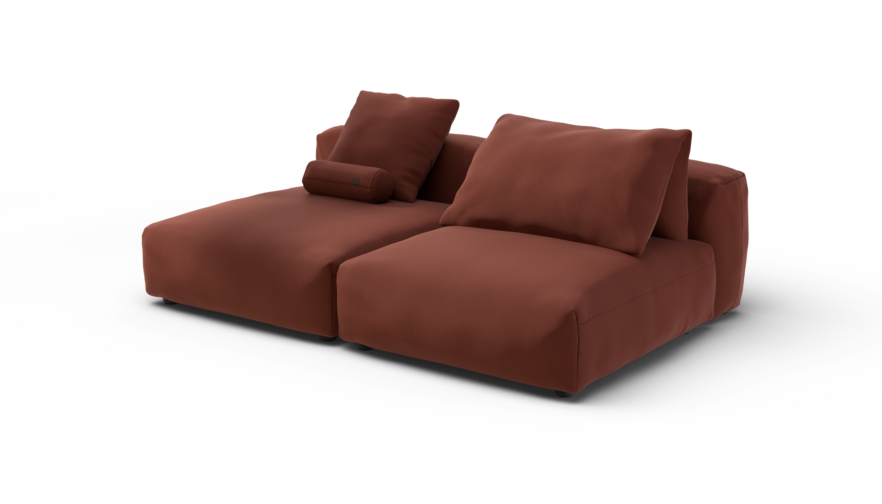 vetsak Set 01 XL divano esterno zafferano Terrain 210x136