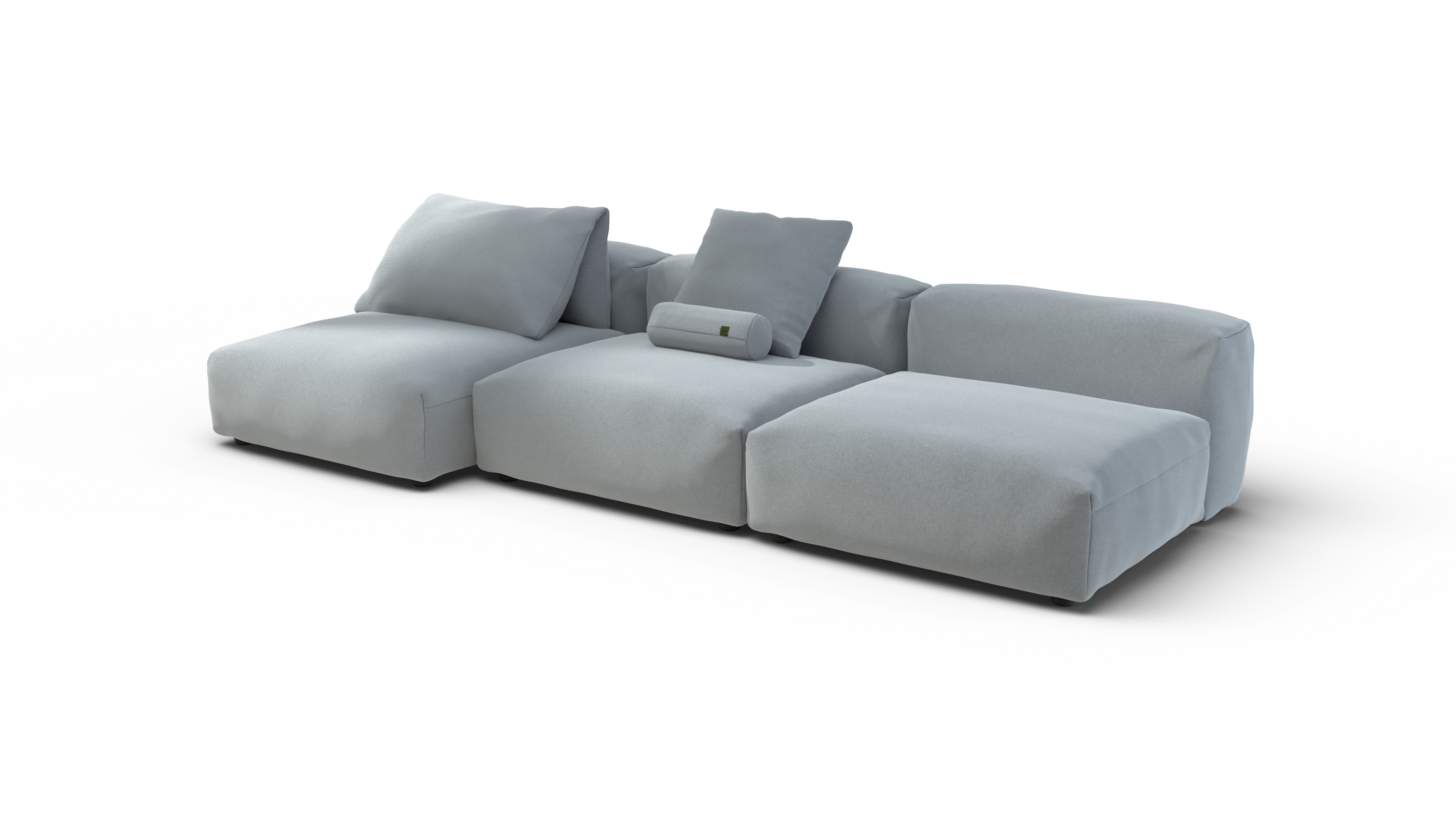 vetsak Sofa Set 04 divano modulare Pique Turquoise da esterno