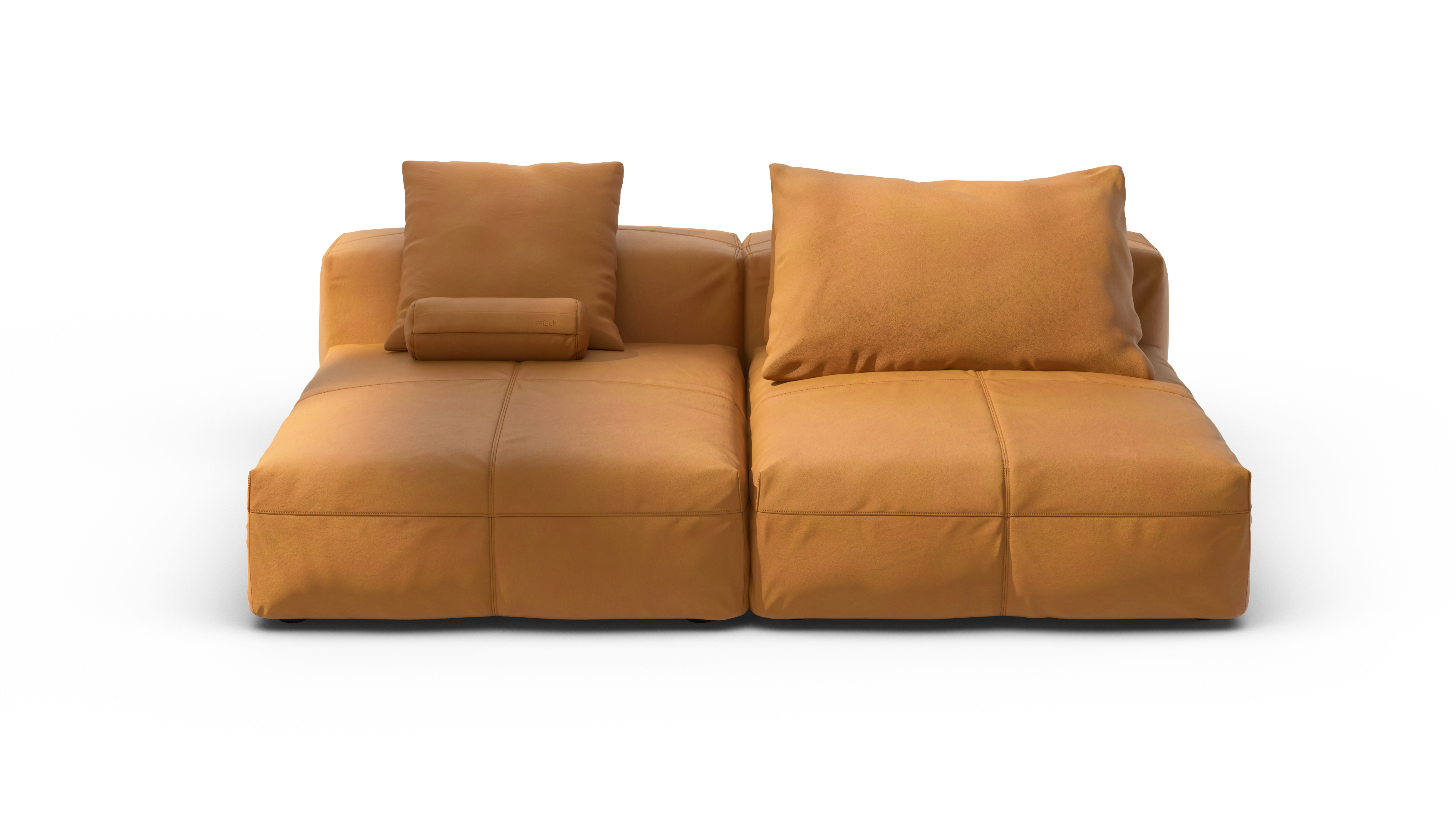 Vetsak Sofa Set 01 XLarge divano marrone pelle 3,5 posti
