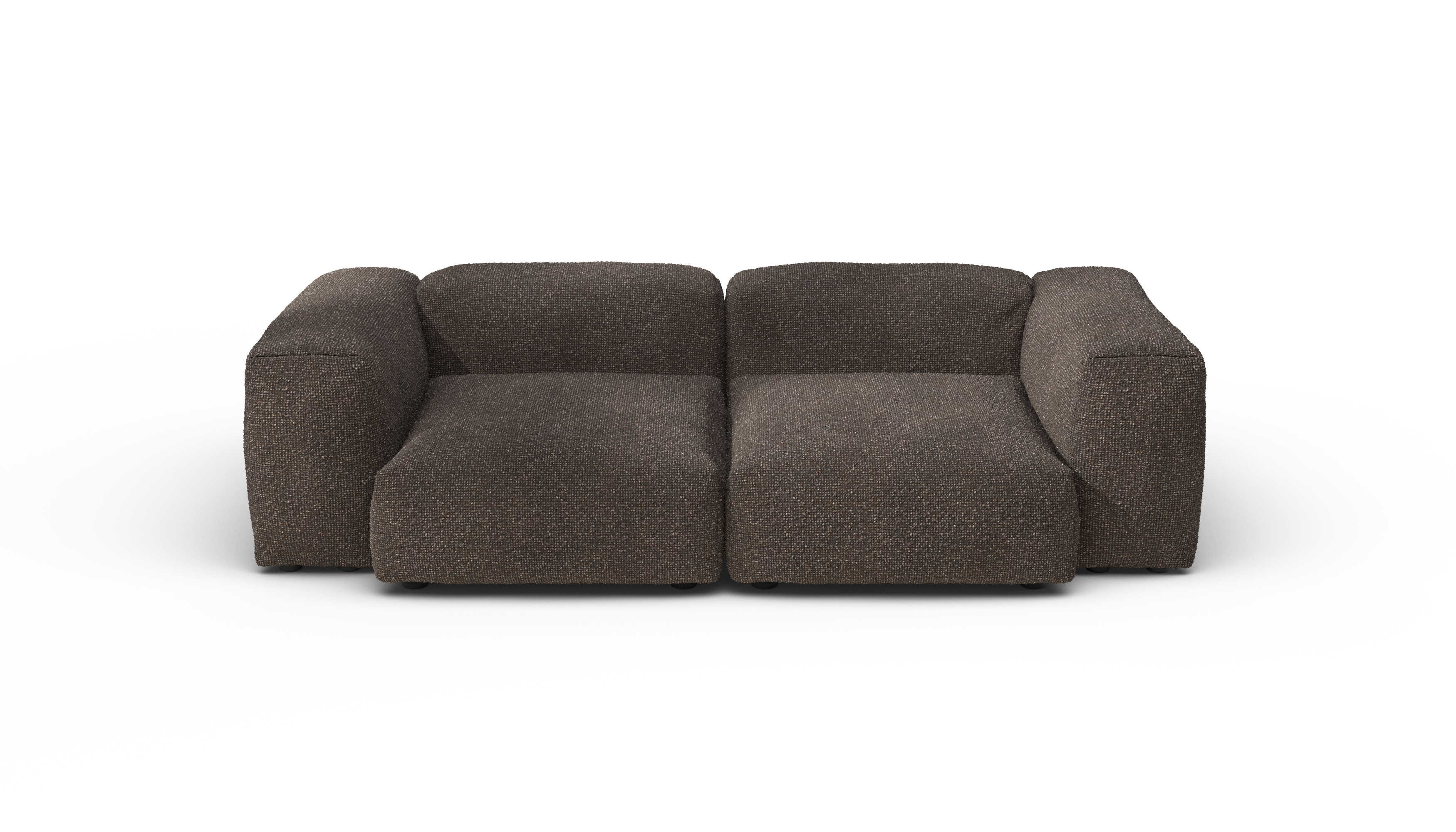 vetsak Sofa Set 02 Medium divano 2,5 posti noce