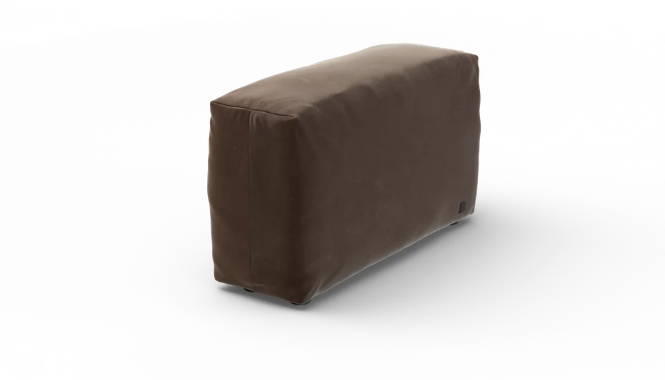 vetsak Sofa Side Large modulo laterale divano suave espresso 105cm