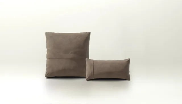 vetsak Pillow Set 1 set cuscini pelle cacao