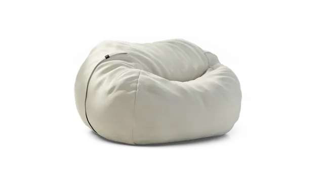 Vetsak Pouf Large pouf piqué crema da esterno