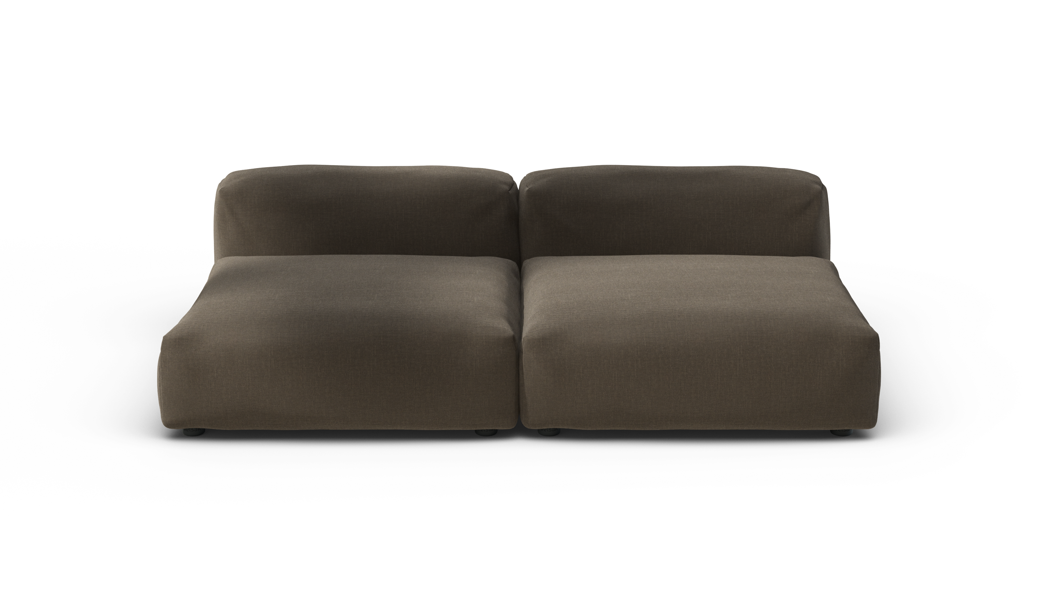 vetsak Sofa Set 01 Large divano modulare marrone 210x115