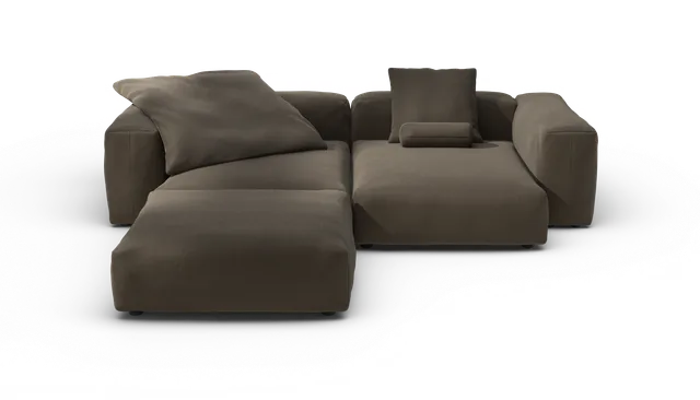 vetsak Sofa Set 03 divano angolare marrone 272x220