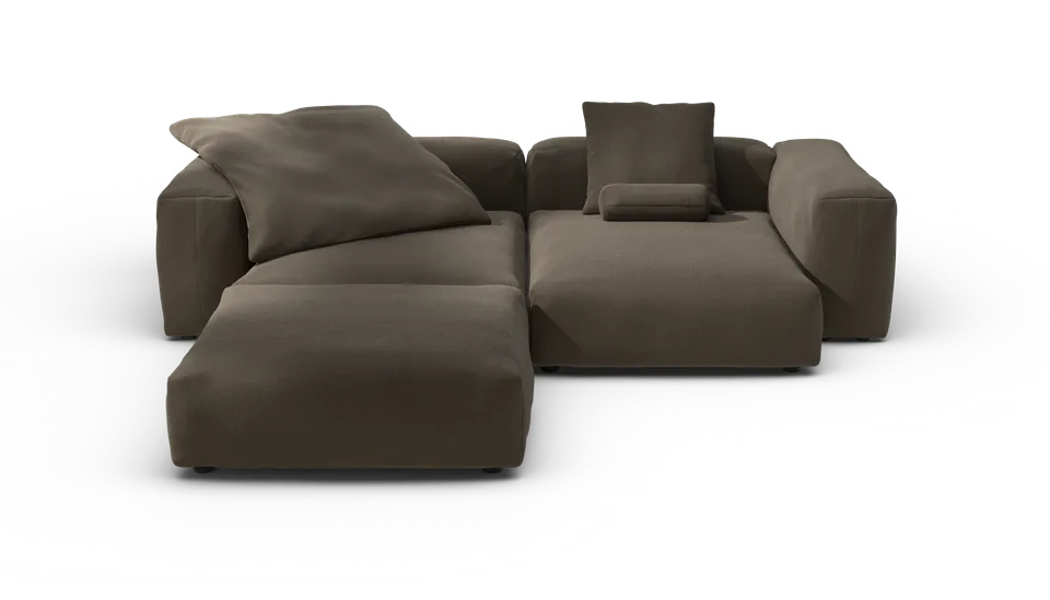 vetsak Sofa Set 03 divano angolare marrone 272x220