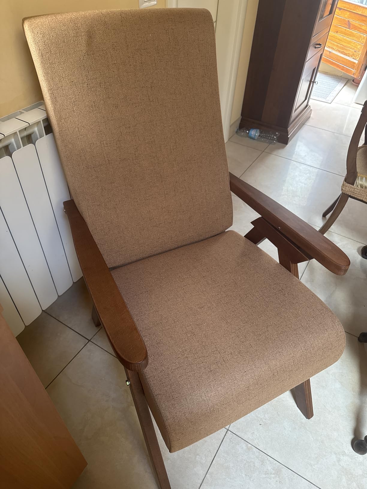 Essegi Fiammetta Poltrona Relax Beige Sfoderabile