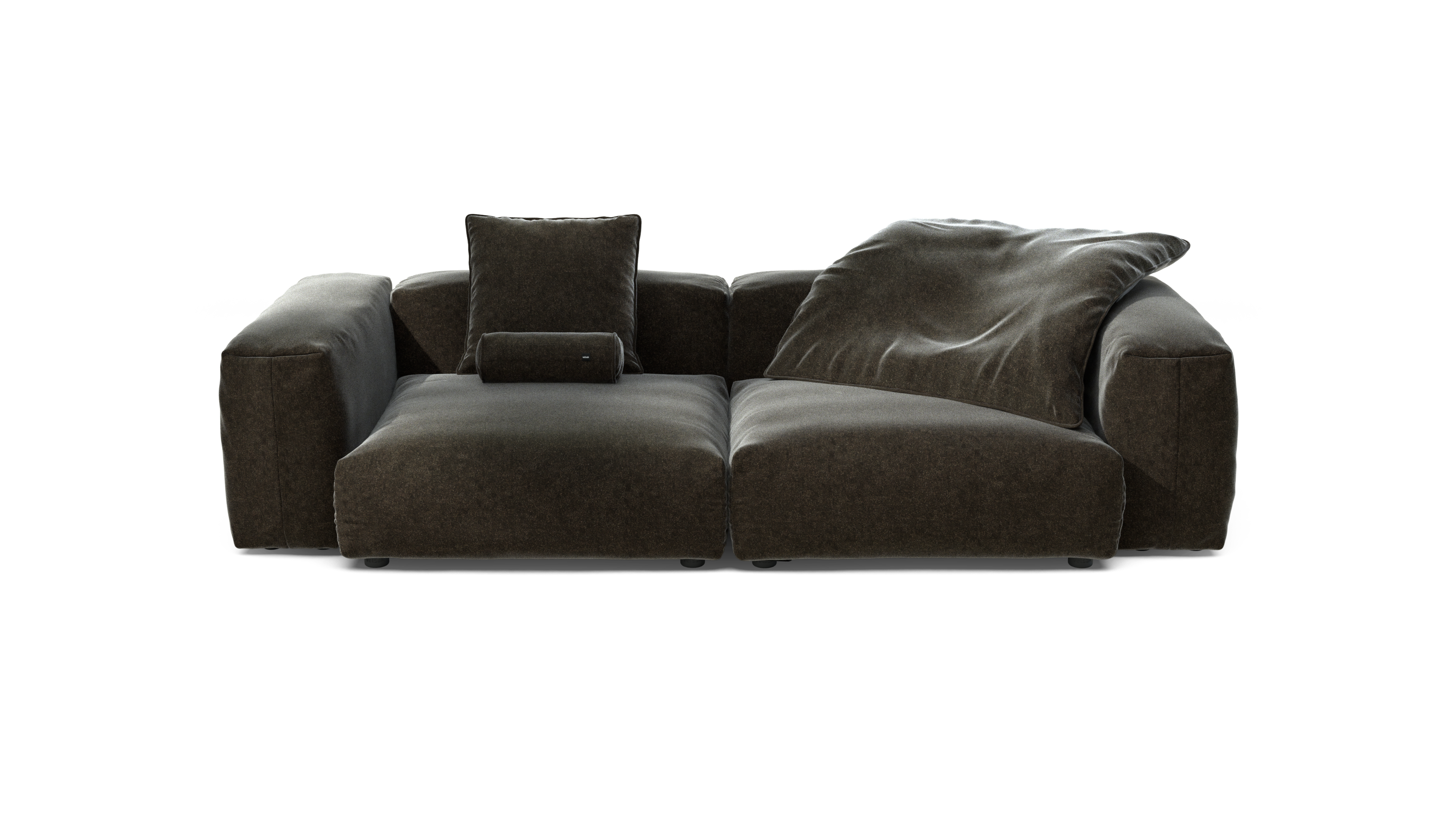 vetsak Sofa Set 02 Large divano antracite Suave