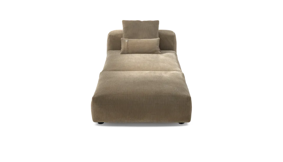 vetsak Set 07 Sun Lounger divano 2 posti sabbia