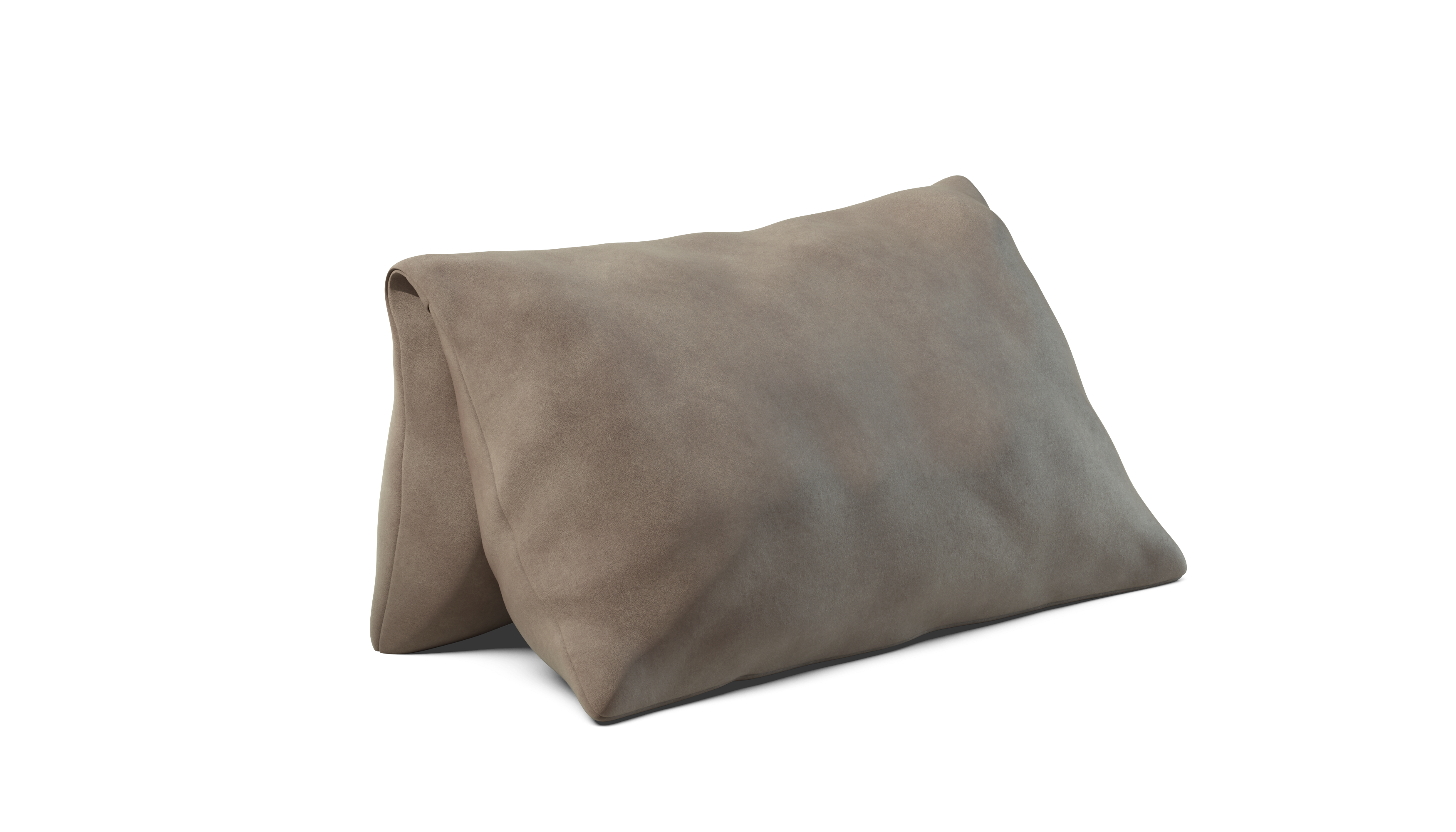 vetsak Jumbo Pillow cuscino pelle cacao