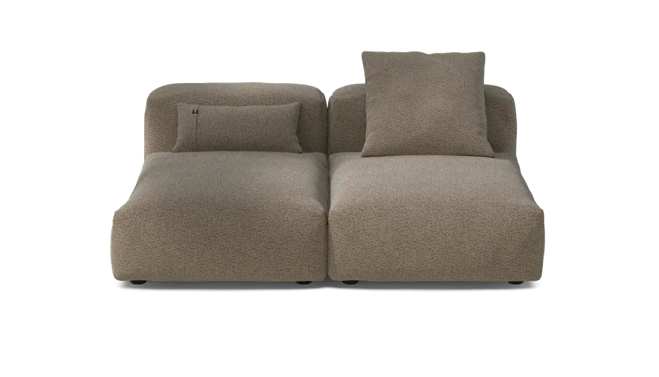 vetsak Sofa Set 01 Medium divano modulare tortora loop