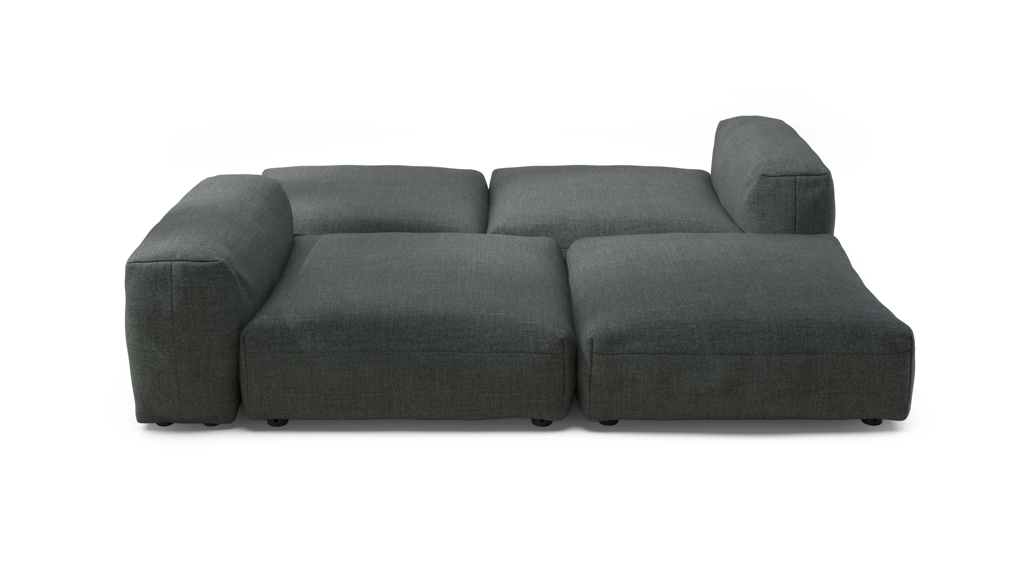 vetsak Sofa Set 08 Daybed divano esterno grigio scuro