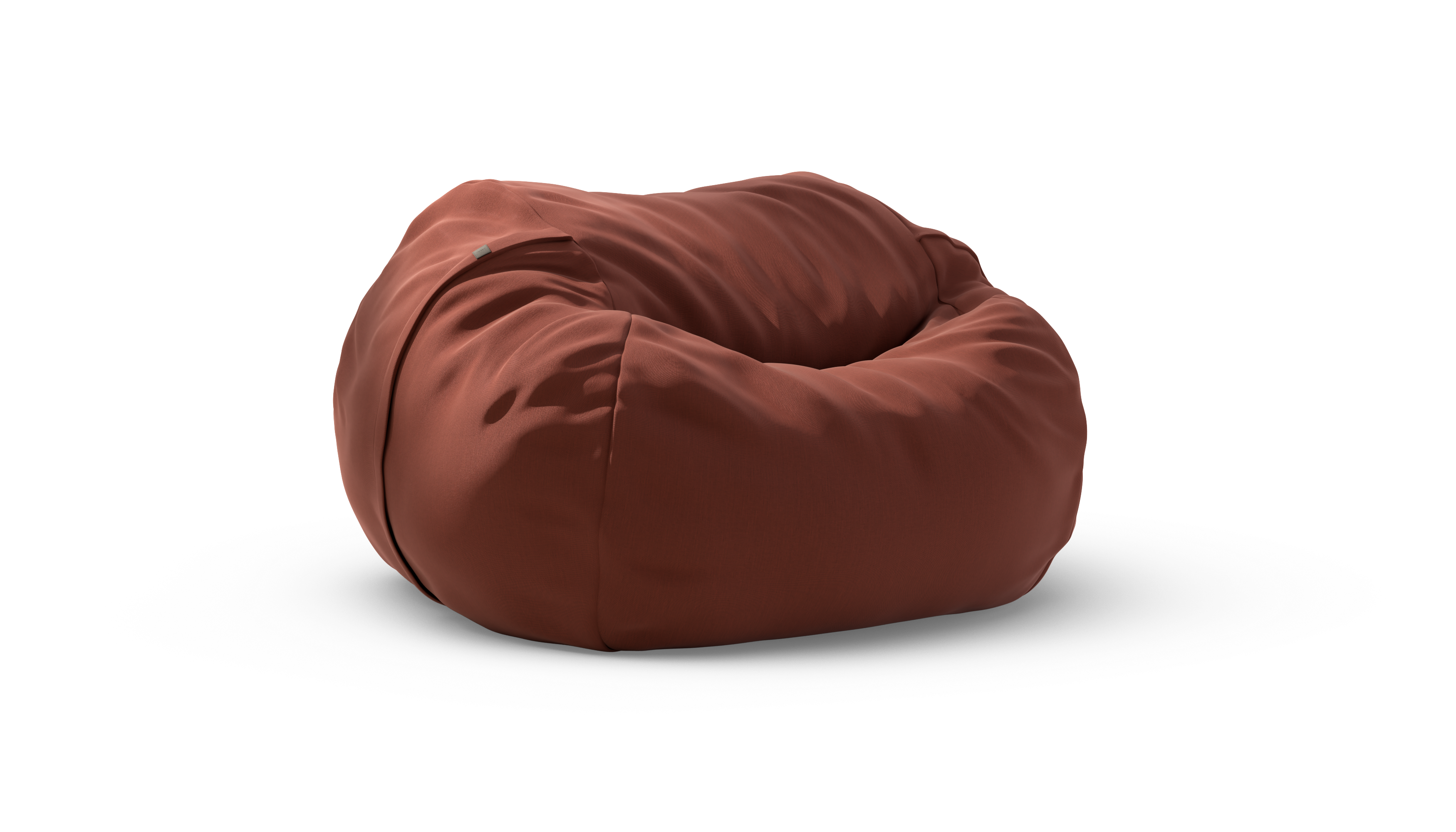 vetsak Beanbag Large pouf terrain color zafferano