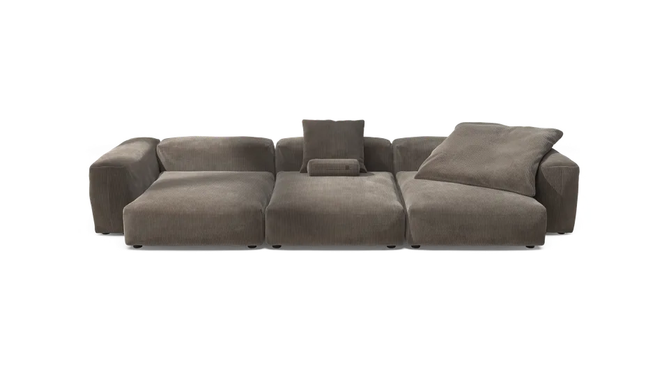 vetsak Sofa Set 05 divano angolare mocha 377x136