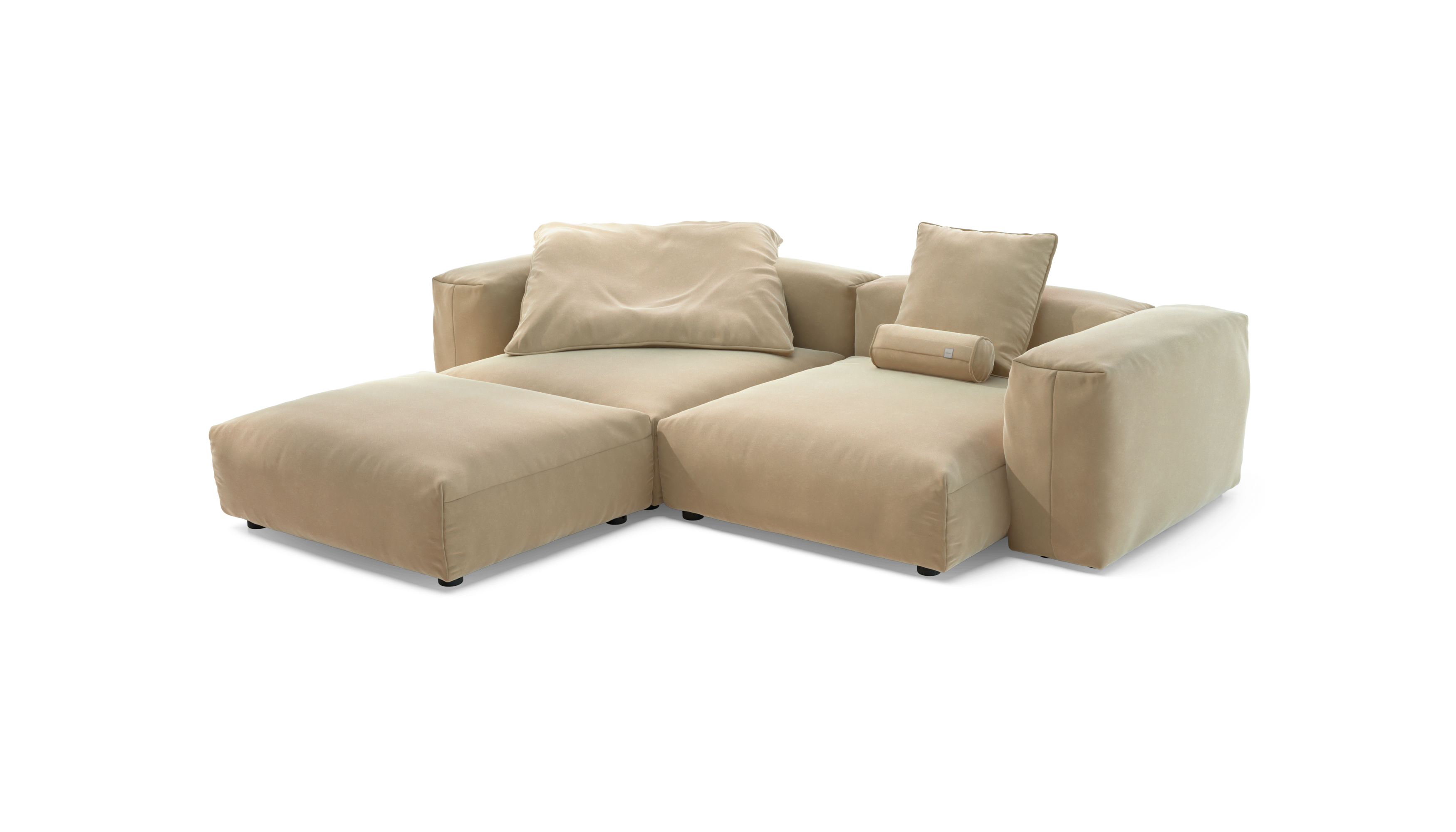 vetsak Set 03 divano angolare Creme Suave 272x220