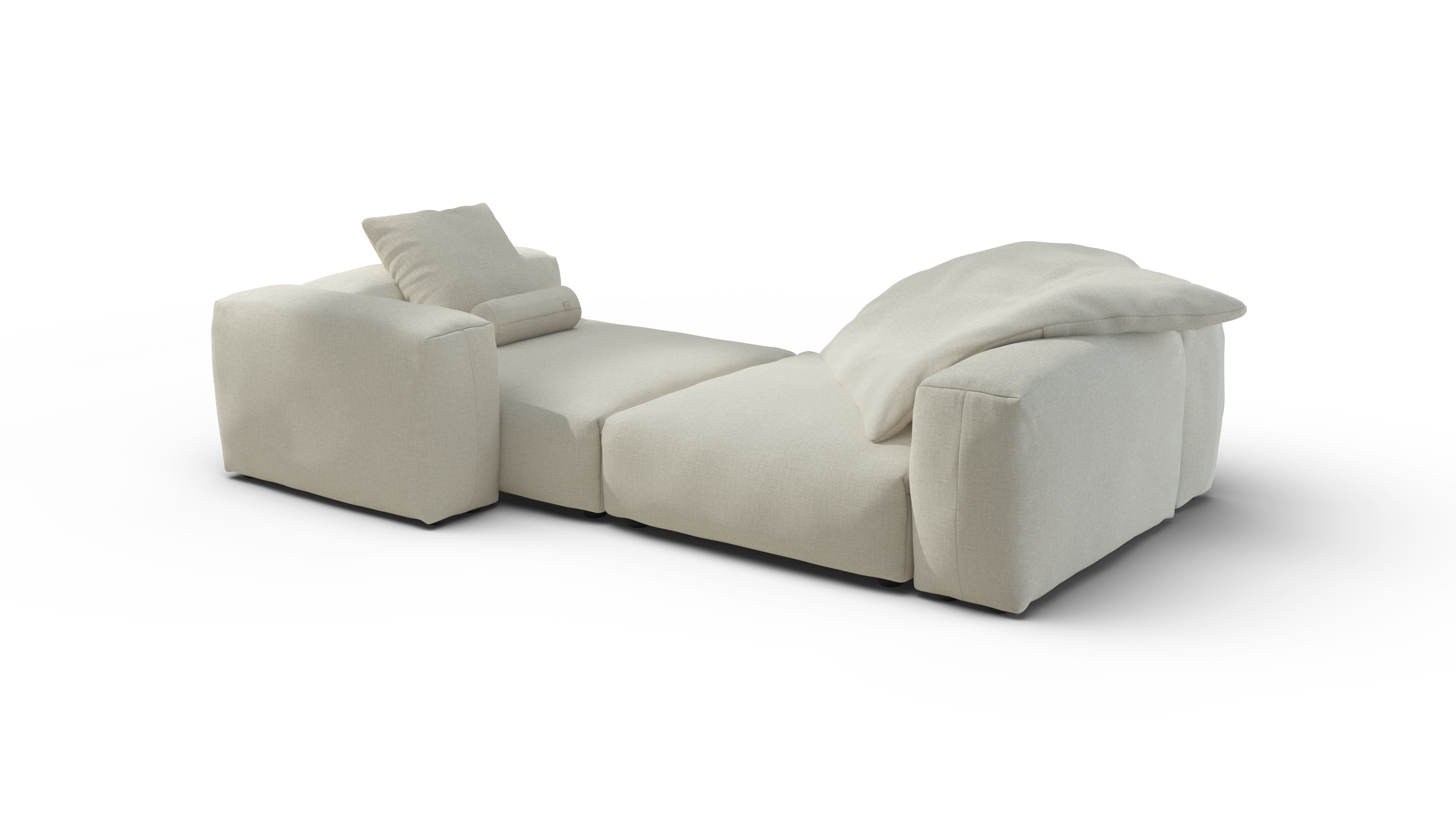 vetsak Sofa Set 02 XLarge divano ecru 272x136 modulare