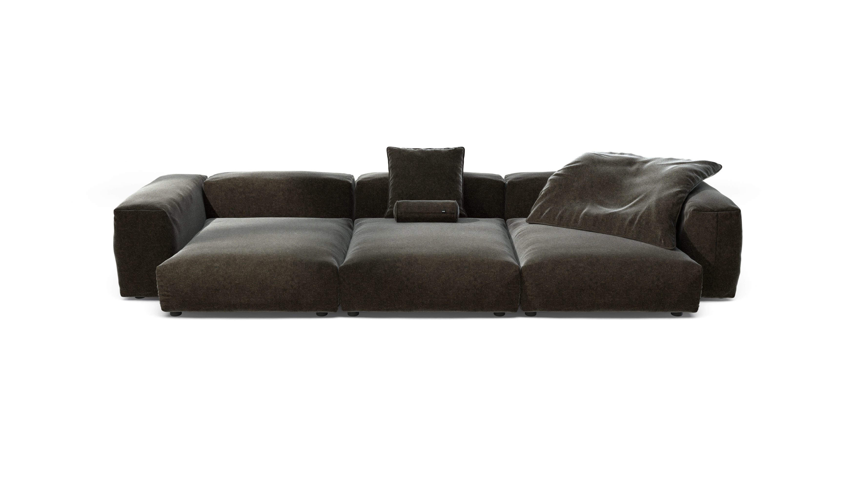 vetsak Sofa Set 05 divano modulare 5 posti Suave antracite