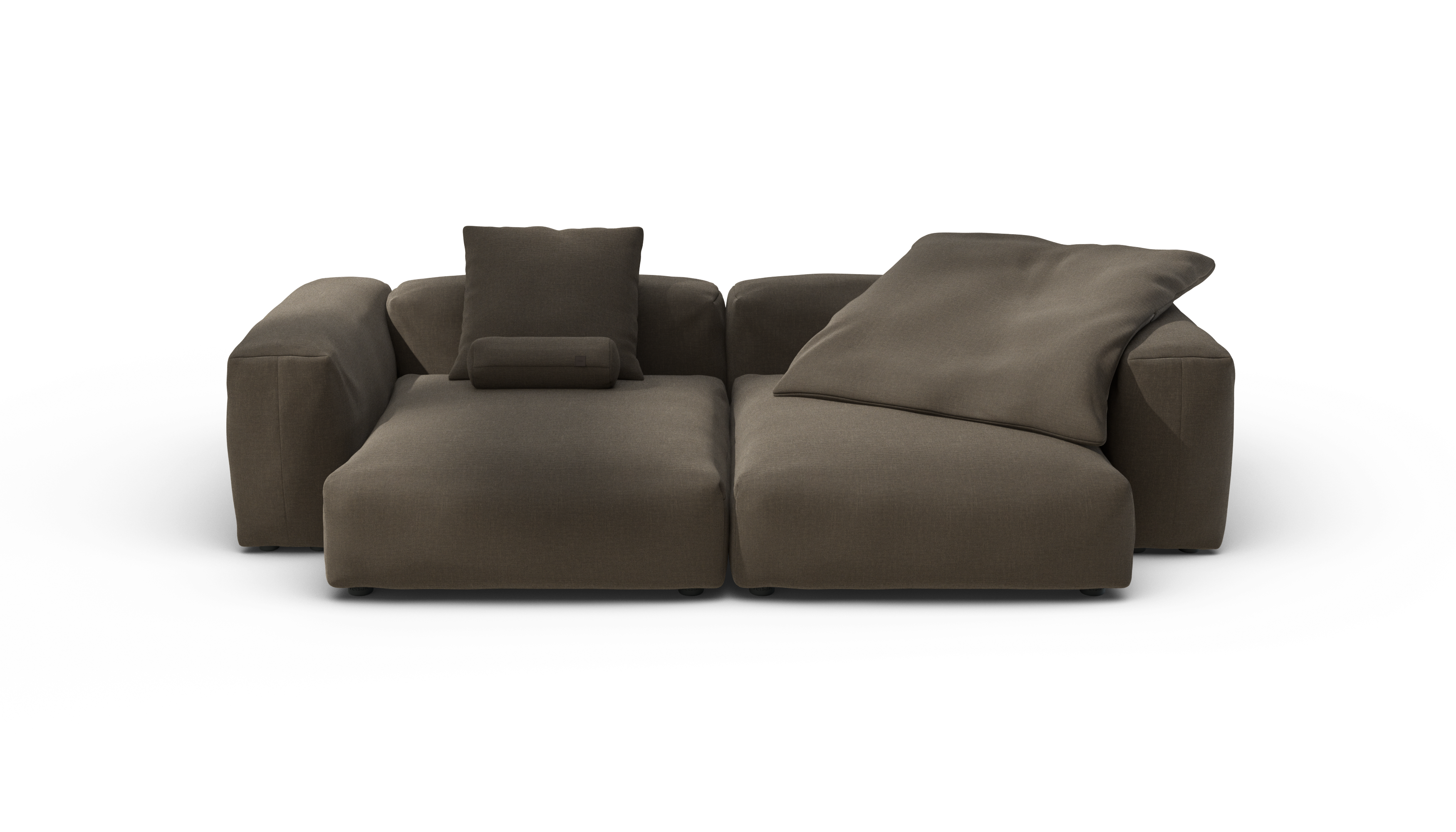 vetsak Sofa Set 02 XLarge divano modulare marrone