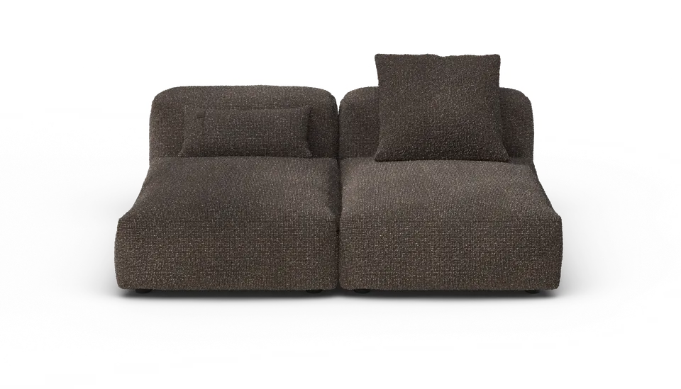 vetsak Sofa Set 01 Medium divano modulare Nub Walnut