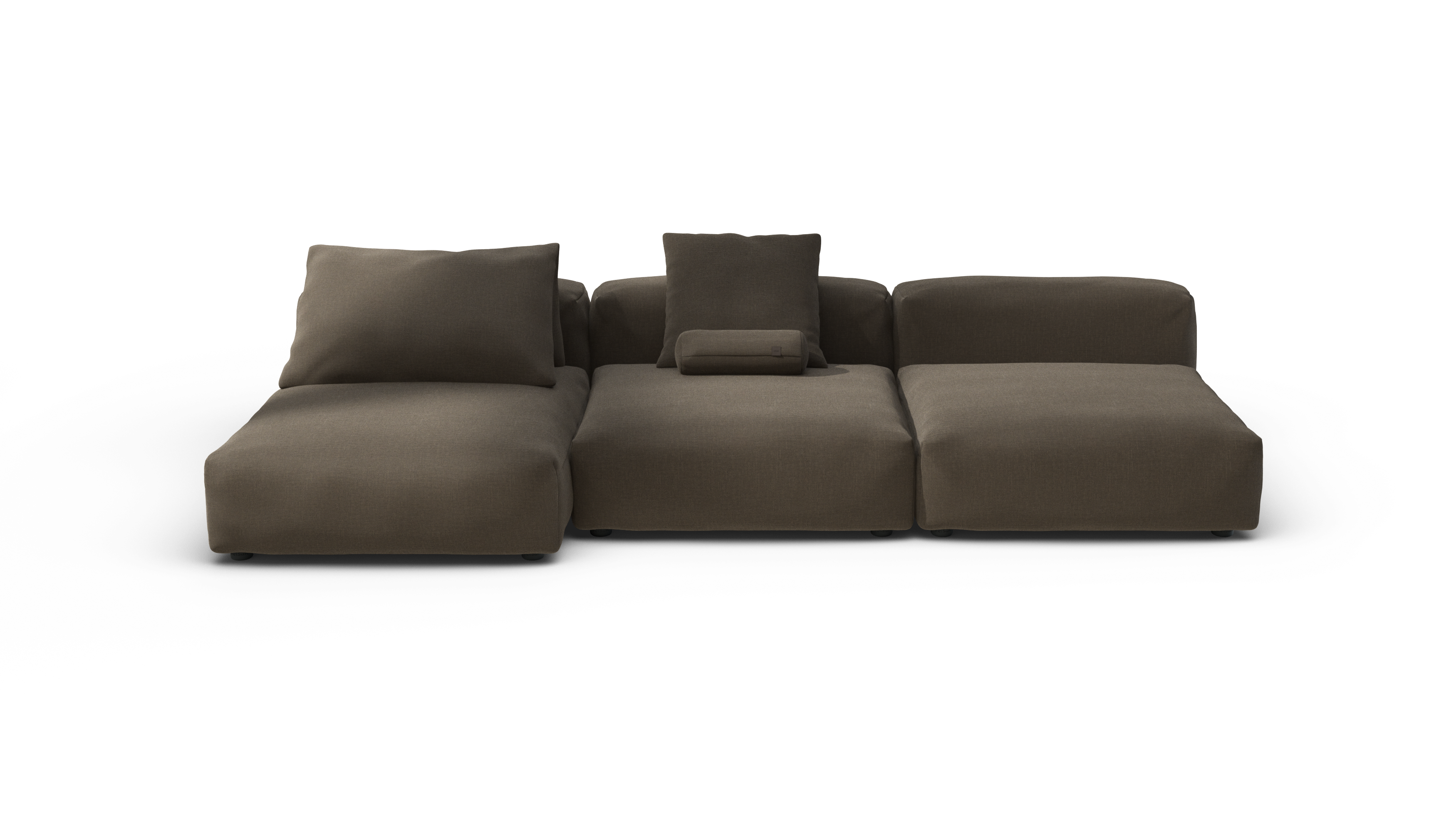 vetsak Sofa Set 04 divano modulare breeze marrone 315x136