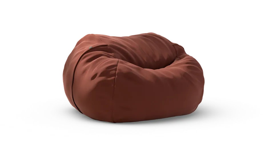 vetsak Beanbag Large pouf terrain color zafferano