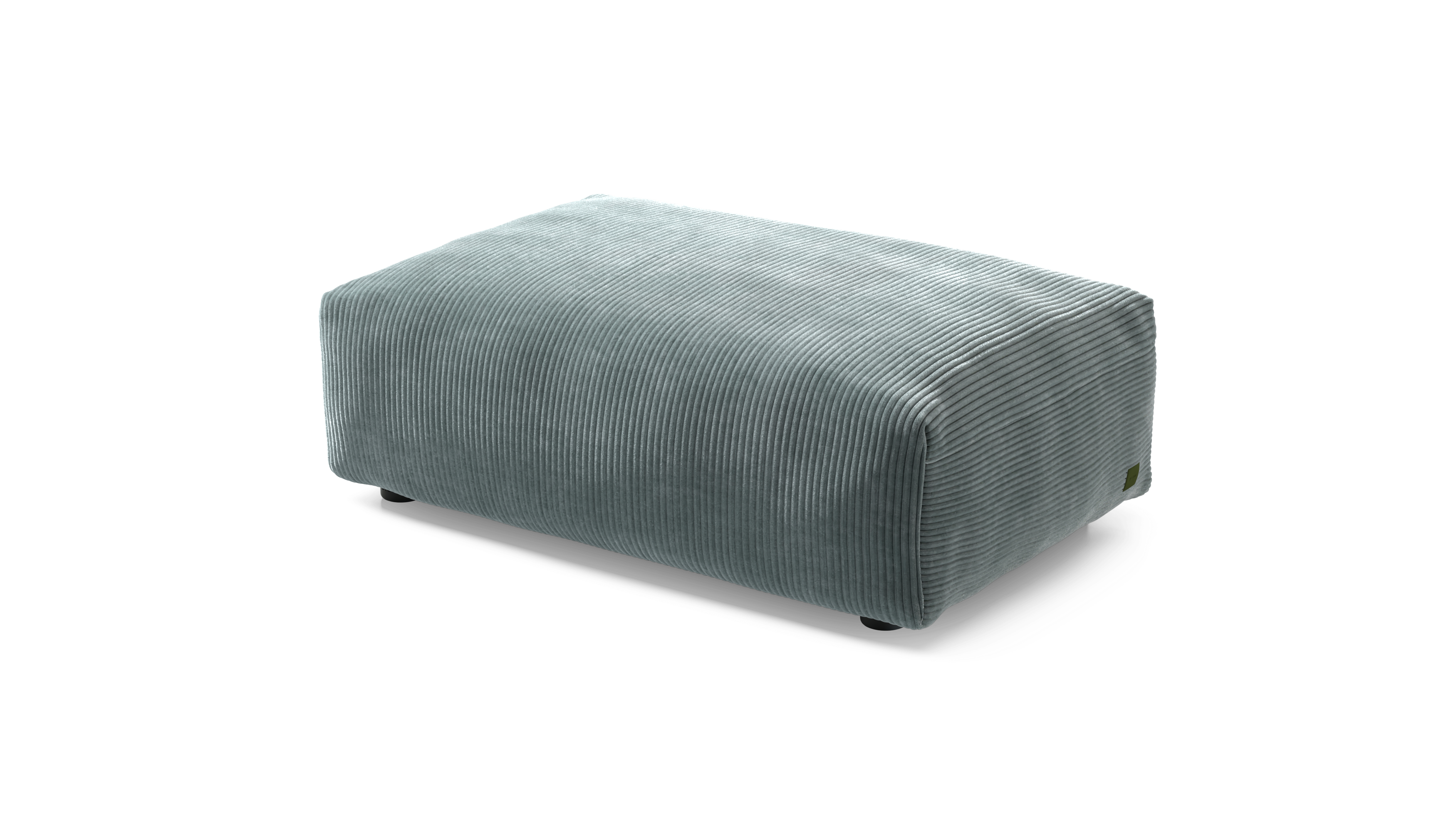 vetsak Sofa Seat Small modulo Cord Velour Mint 105x63 singolo