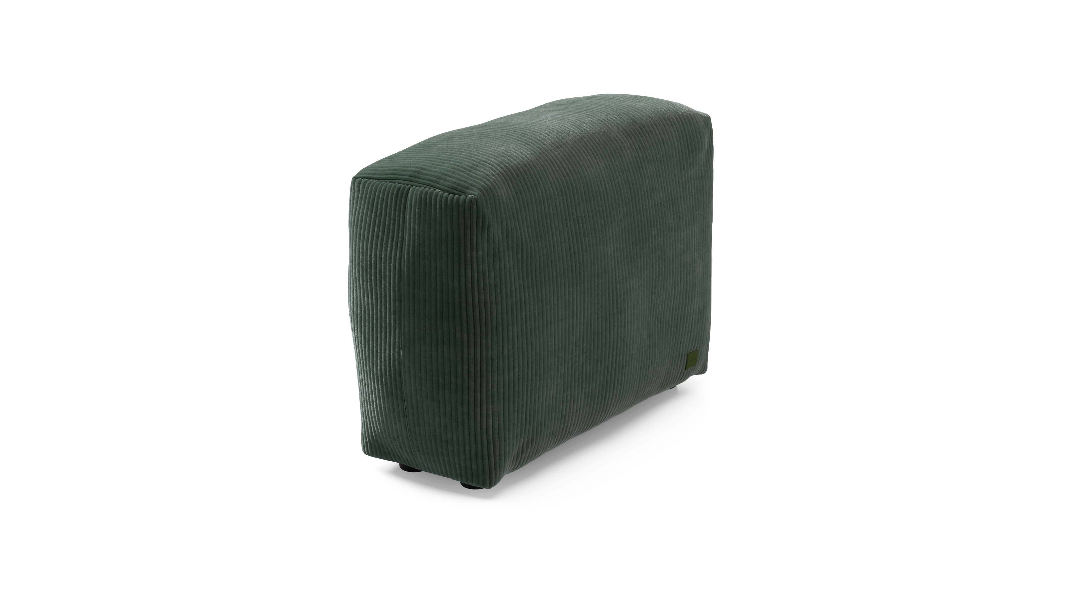 vetsak Sofa Side Medium modulo divano Cord Velour verde 84x31