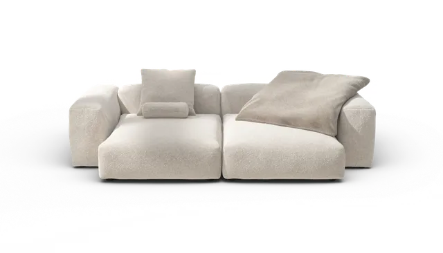 vetsak Sofa Set 02 XLarge divano modulare Creme Nub