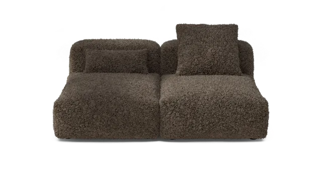vetsak Sofa Set 01 Medium divano modulare Doodle Cacao 3 posti