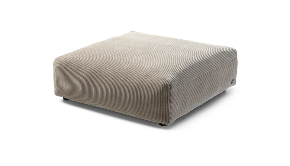 vetsak Cover Sofa Seat XLarge fodera velluto platinum 105x105