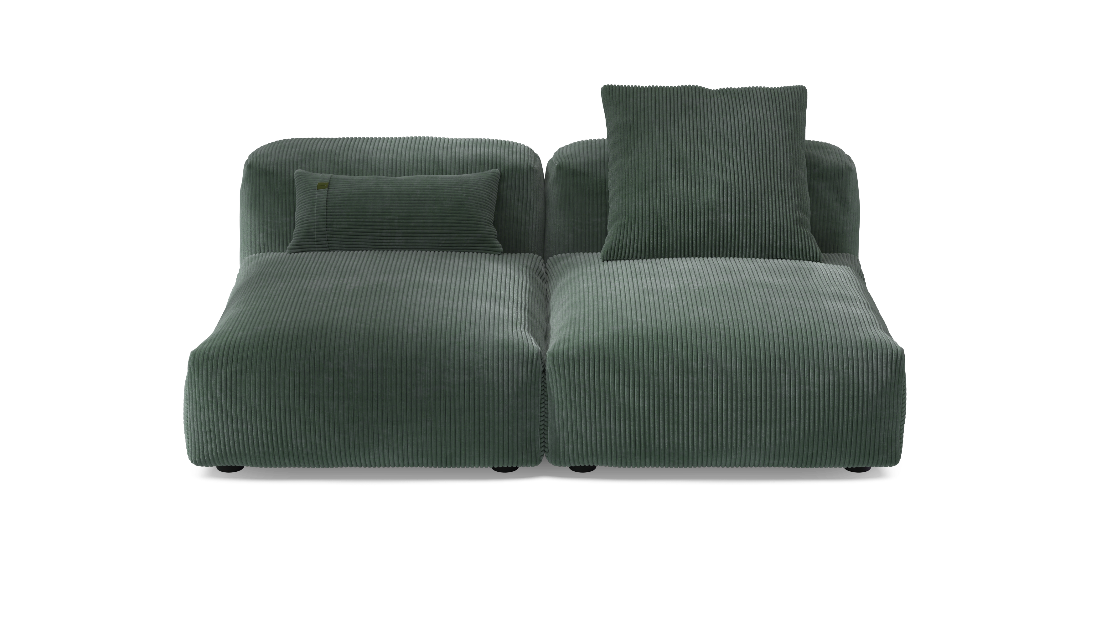 vetsak Set 01 Medium divano modulare 3 posti hunter cord velour