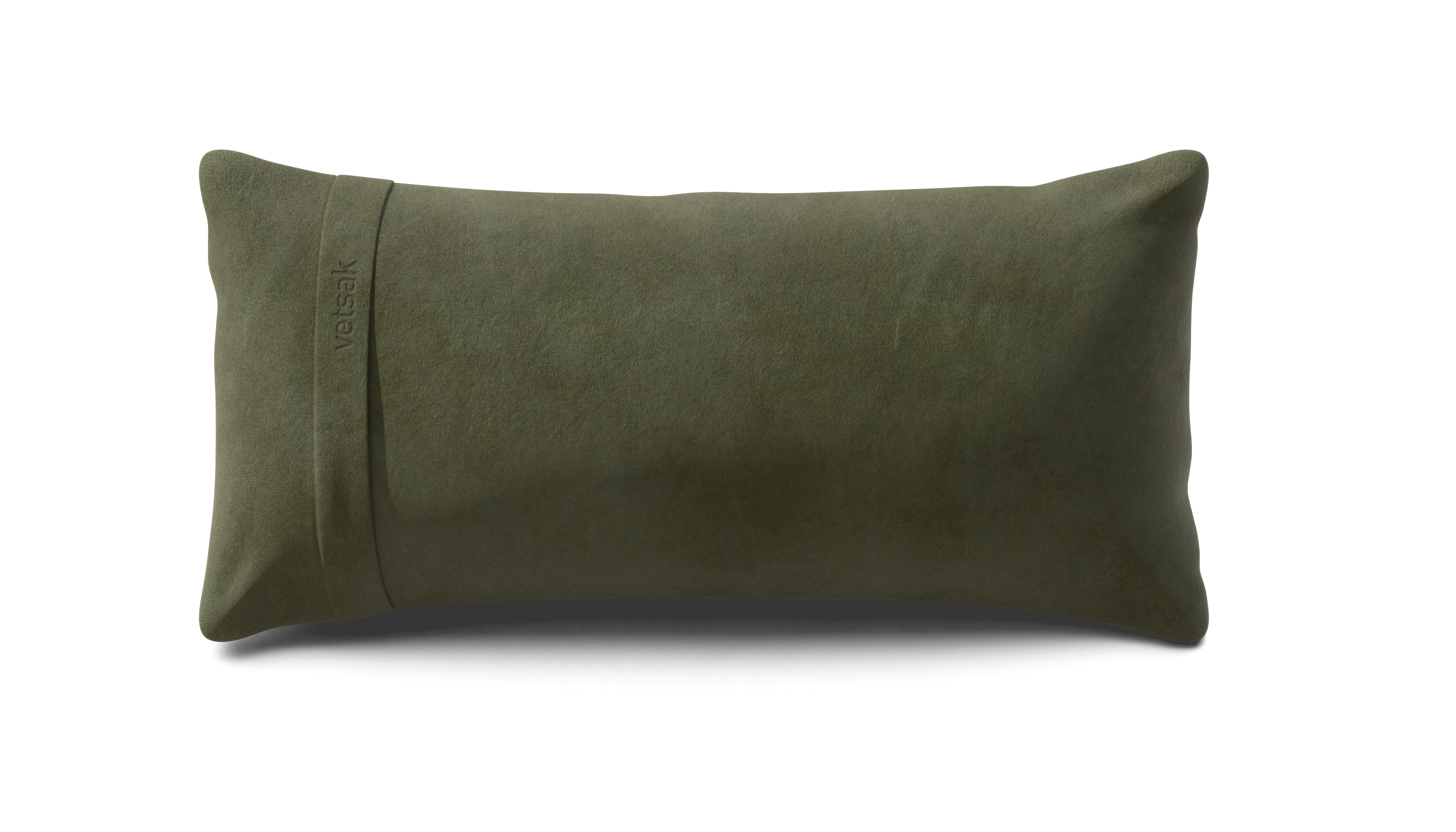 Vetsak Pillow cuscino in pelle oliva