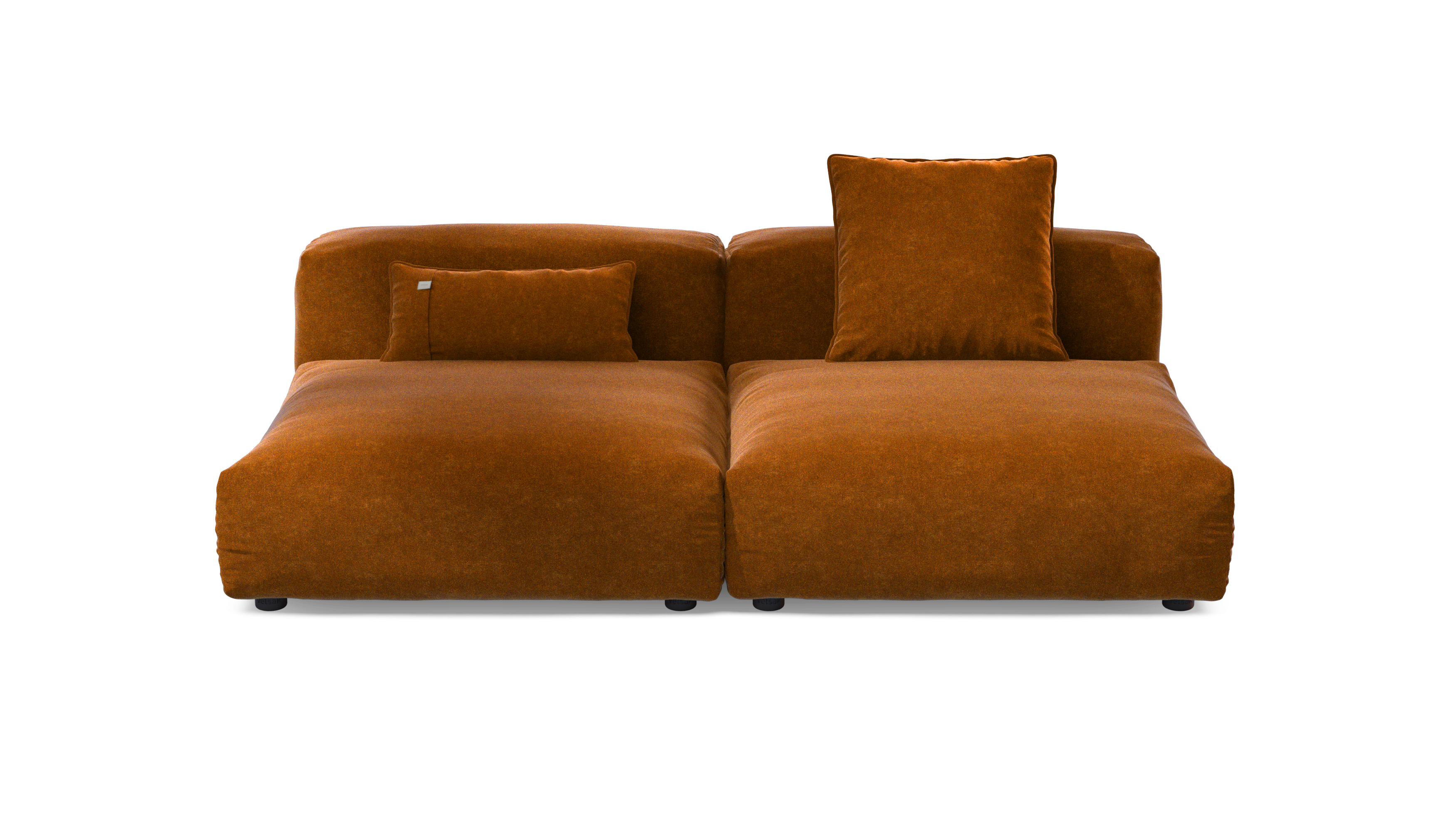 vetsak Sofa Set 01 Large divano miele 210x115 modulare