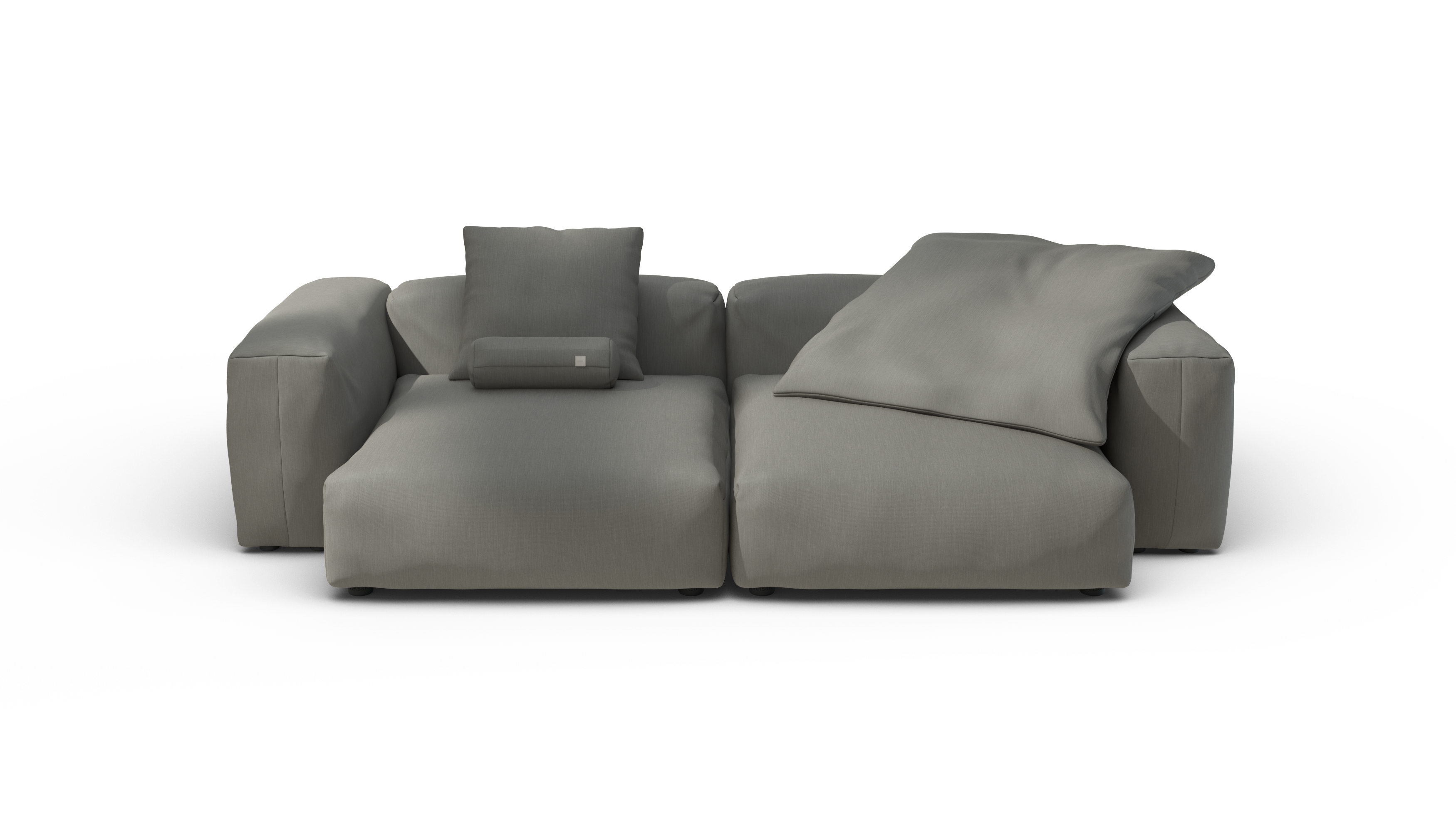 Vetsak Sofa Set 02 XLarge divano 272x136 flint da esterno