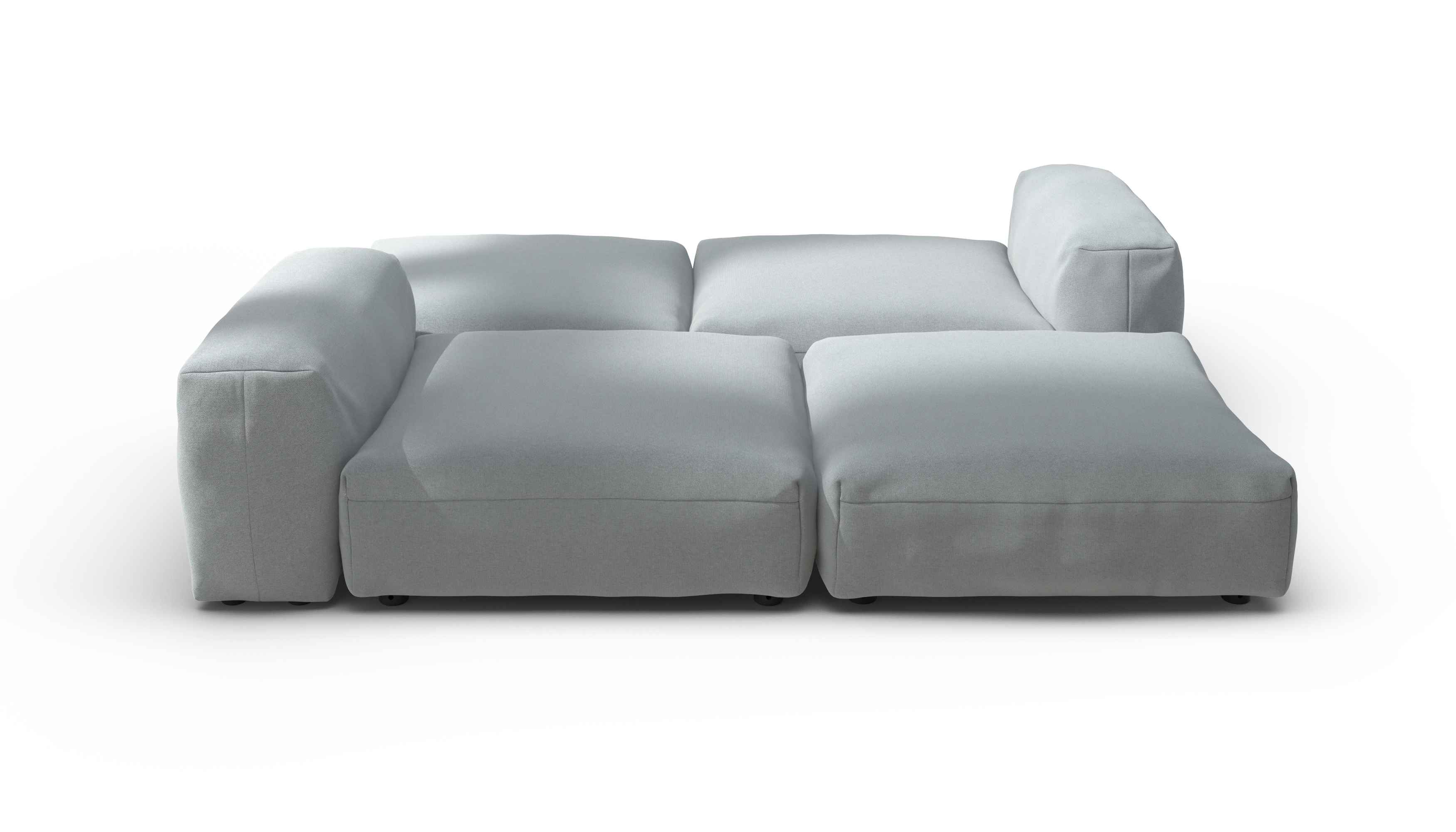 vetsak Sofa Set 08 Daybed divano turchese 210x241 da esterno
