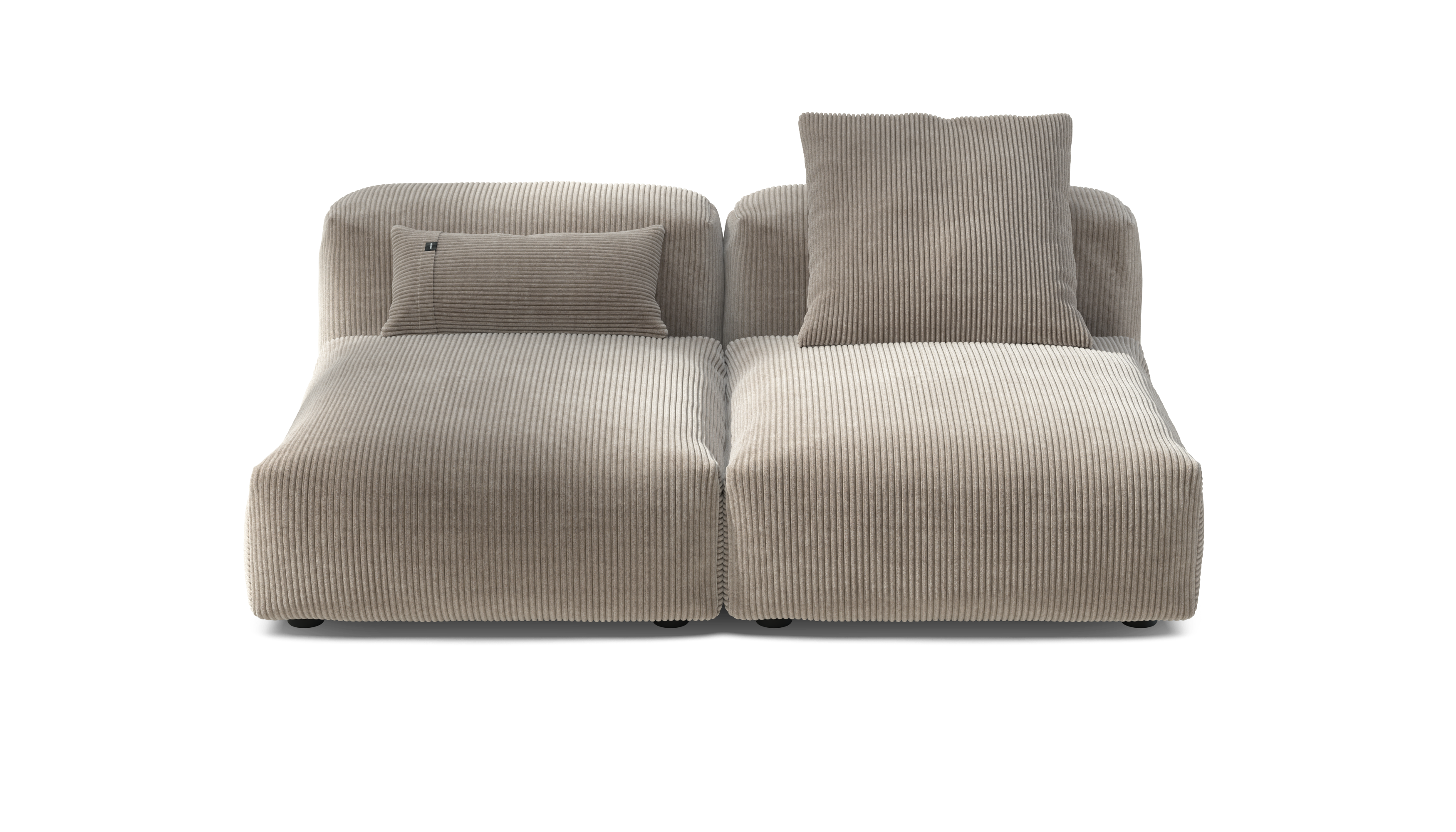 vetsak Sofa Set 01 Medium divano modulare platino 2,5 posti