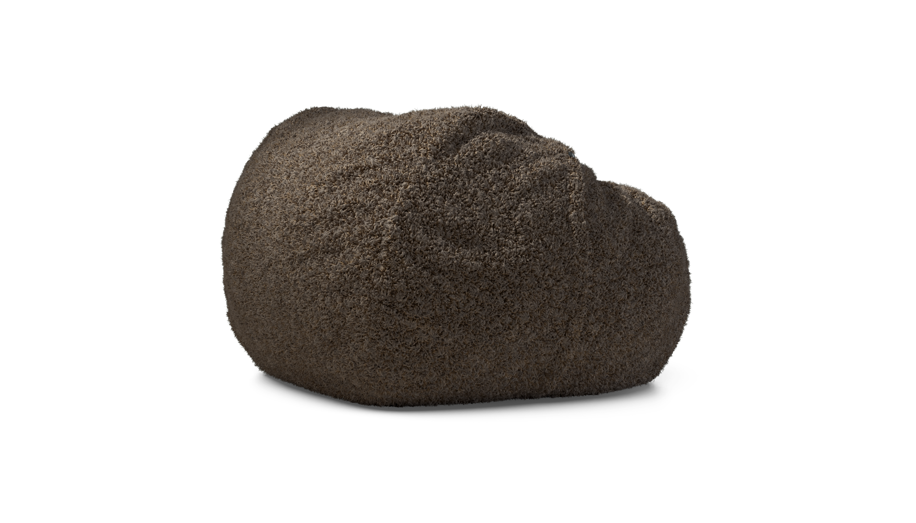 vetsak Pouf Large beanbag cacao in doodle