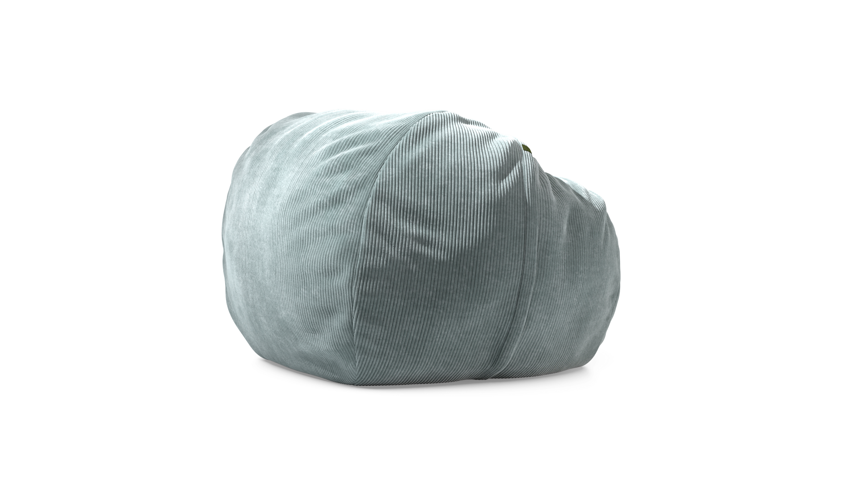 vetsak Beanbag Medium pouf mint velluto coste