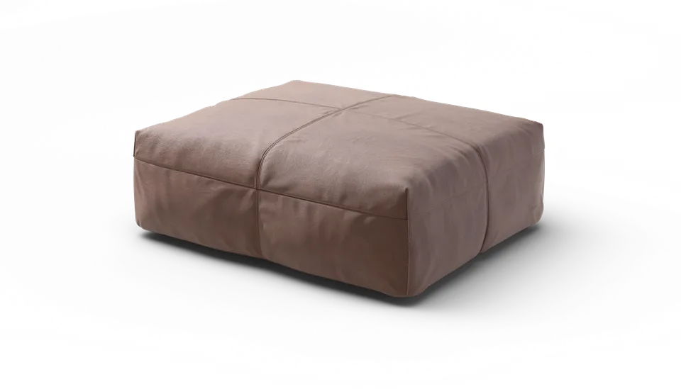 vetsak Seat L modulo divano pelle stone 105x84