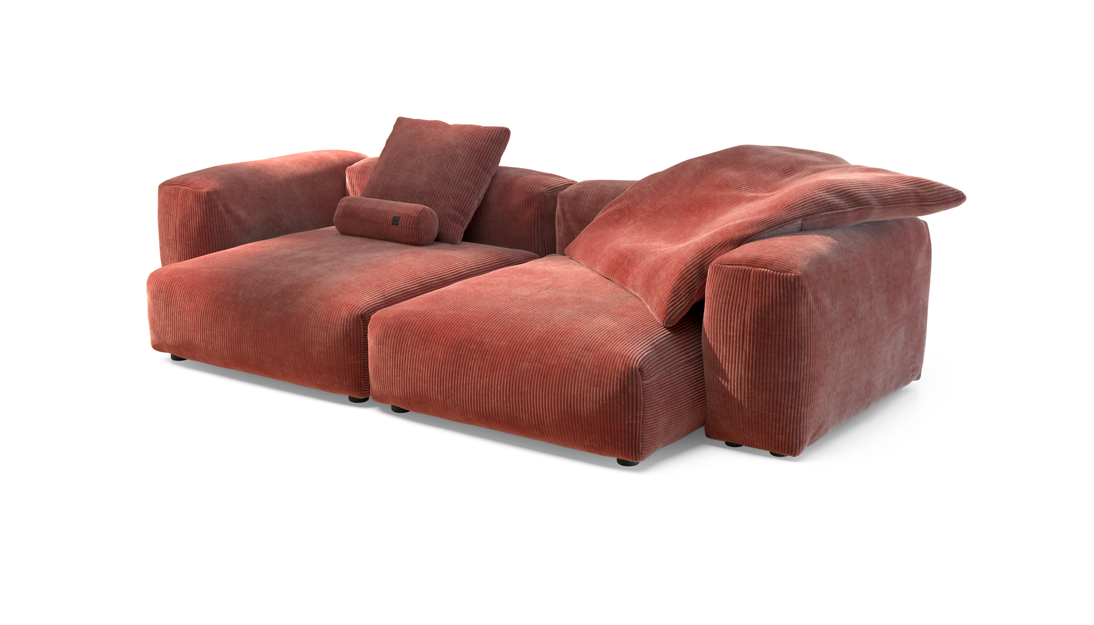 vetsak Sofa Set 02 XLarge divano 272x136 brick cord velour