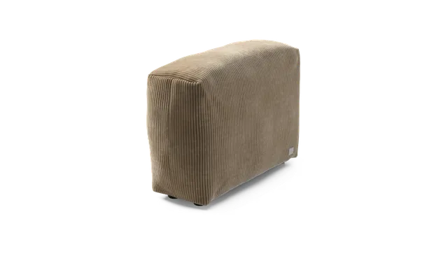 vetsak Sofa Side Medium modulo divano sabbia in velluto