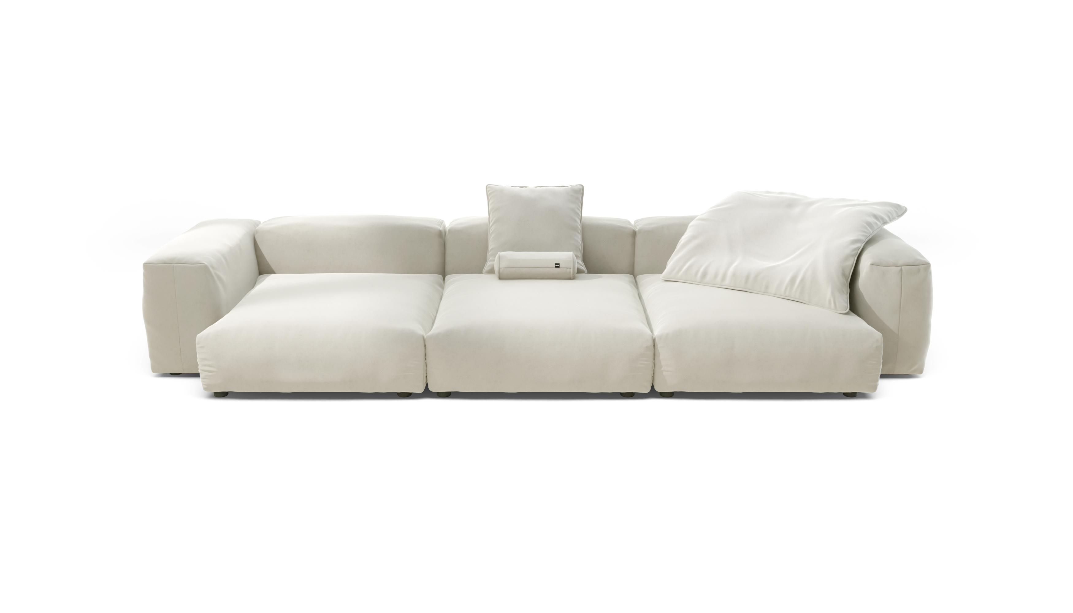 vetsak Sofa Set 05 divano angolare Suave Pearl 377x136