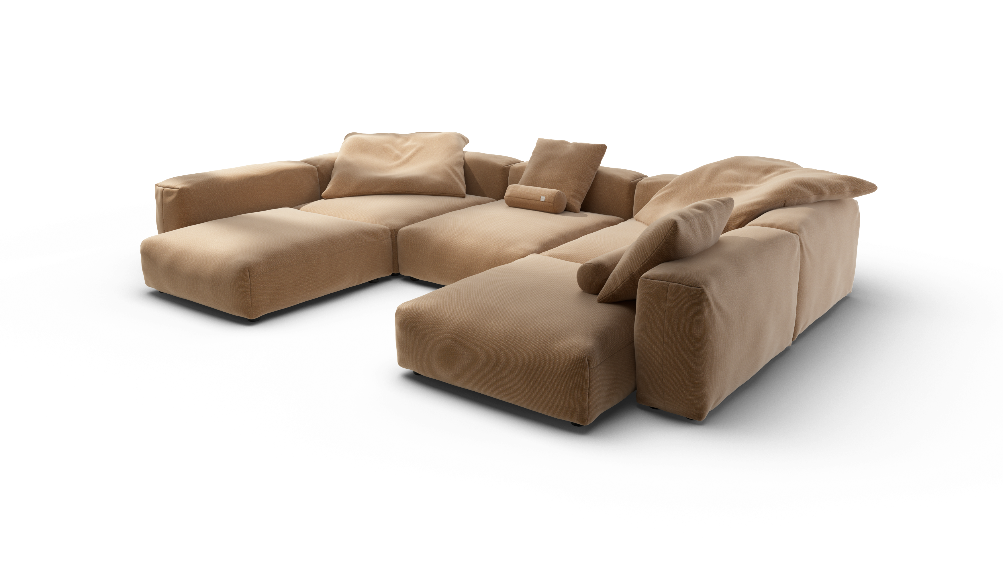 vetsak Sofa Set 06 divano angolare Pique Wheat 377x241