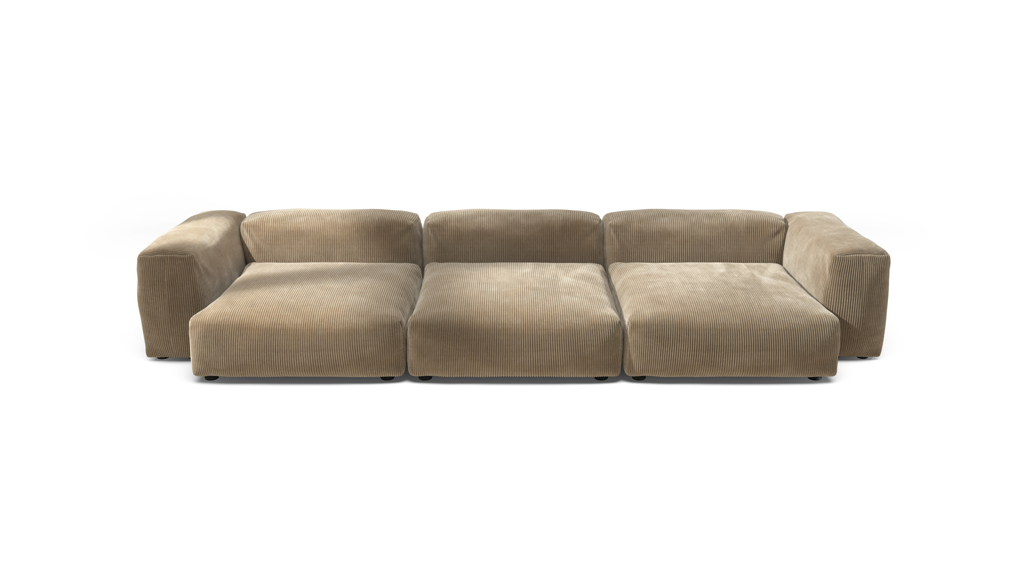 vetsak Sofa Set 05 divano modulare 5 posti sabbia seduta profonda