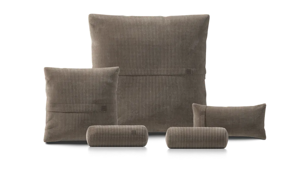 vetsak Pillow Set 4 set cuscini mocha velluto