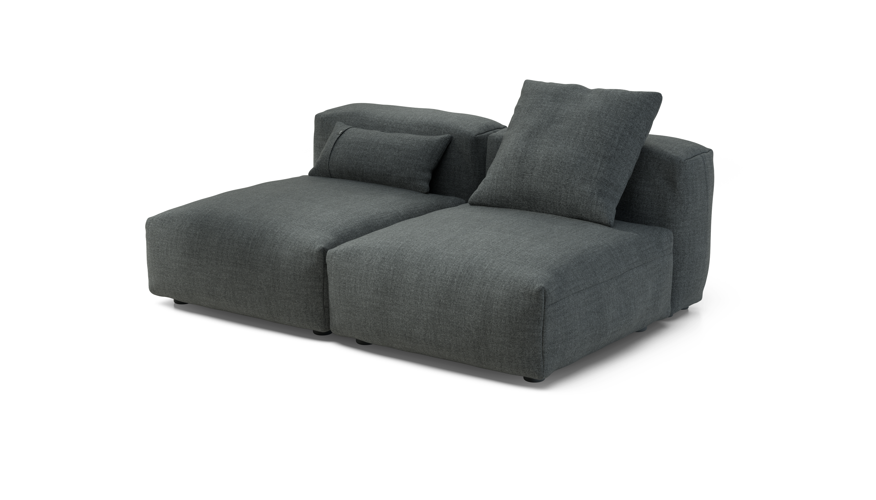 Vetsak Sofa Set 01 Medium divano modulare grigio scuro