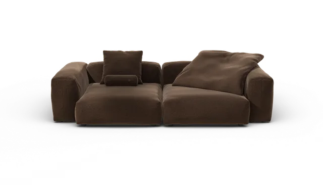 vetsak Sofa Set 02 Large divano 272x115 umber pebble