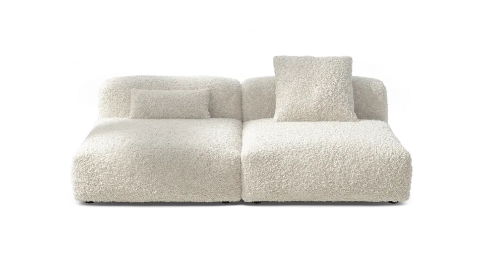 vetsak Sofa Set 01 Large divano modulare Doodle crema 210x115