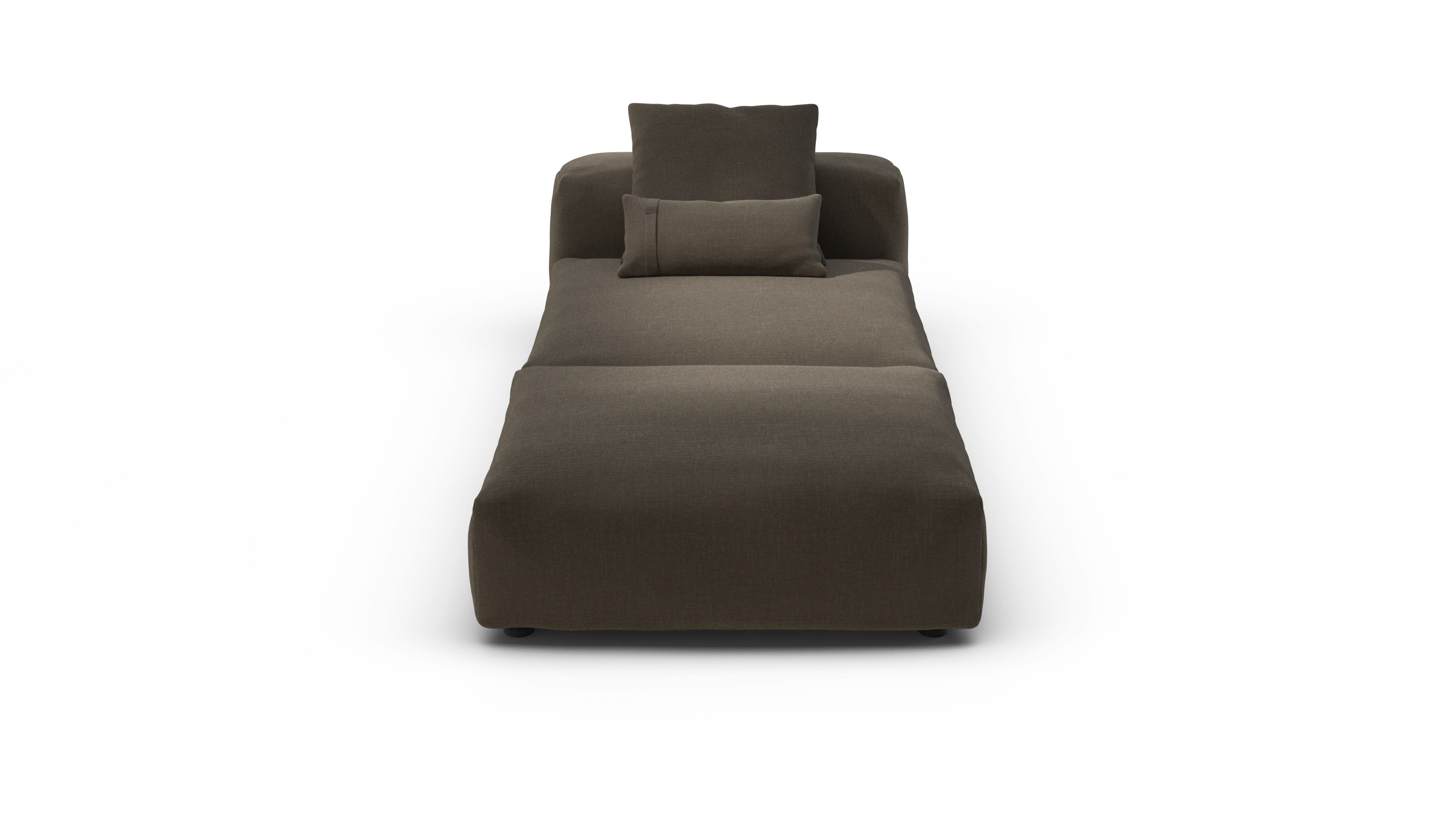 vetsak Sofa Set 07 Sun Lounger divano modulare 2 posti Breeze marrone